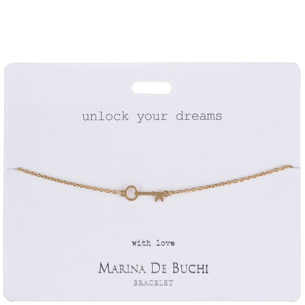 🆕 Marina De Buchi Unlock Your Dreams Key Bracelet